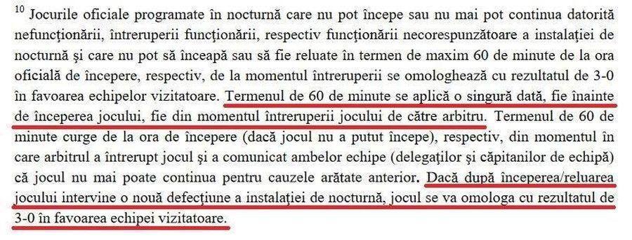 CFR Cluj - CS Mioveni, întrerupt circa 40 de minute din cauza defectării instalaţiei de iluminat » Dacă se stingea din nou, gazdele ar fi pierdut meciul la „masa verde”