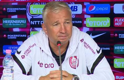 Dan Petrescu, contrariat de 2 fotbaliști ai campioanei CFR: „Ei niciodată nu sunt bine. Nu știu ce se întâmplă”