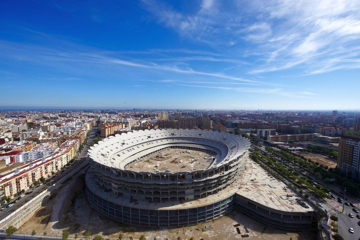 GALERIE FOTO Noul Mestalla - șantier