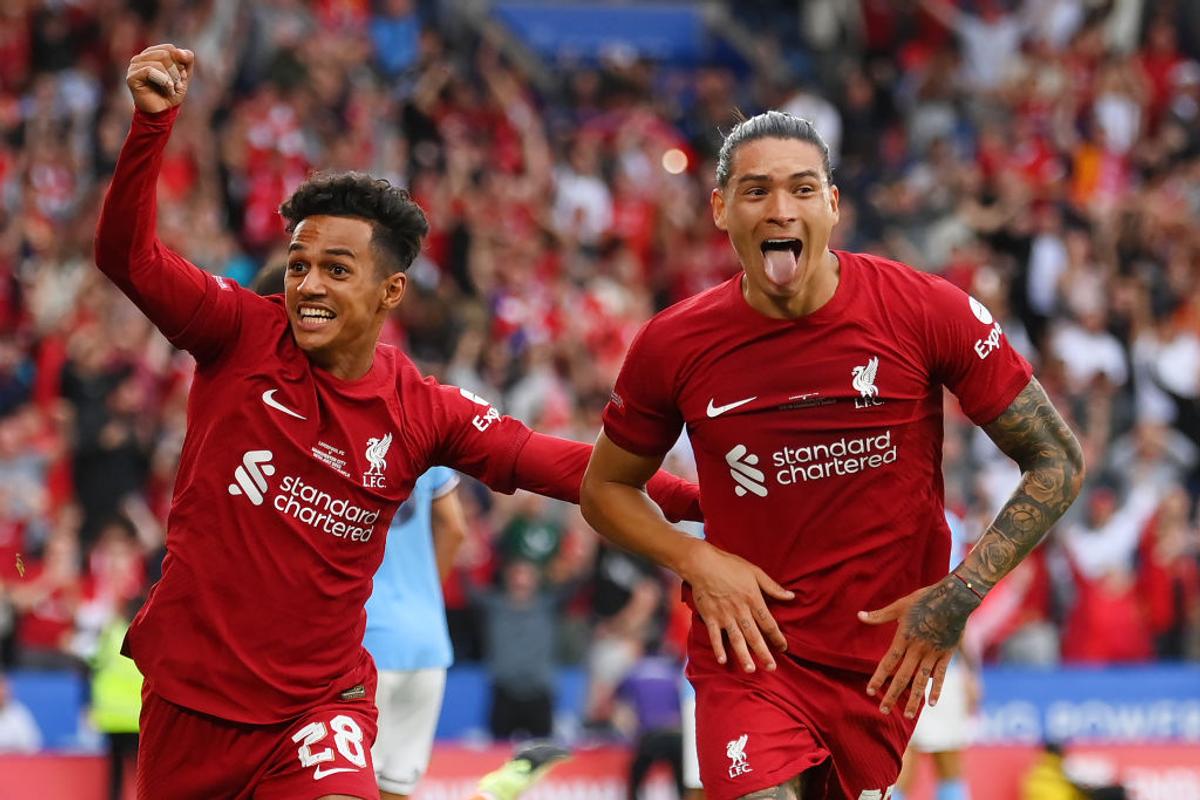 Liverpool a învins-o pe Manchester City în Community Shield » Darwin Nunez l-a eclipsat pe Haaland!