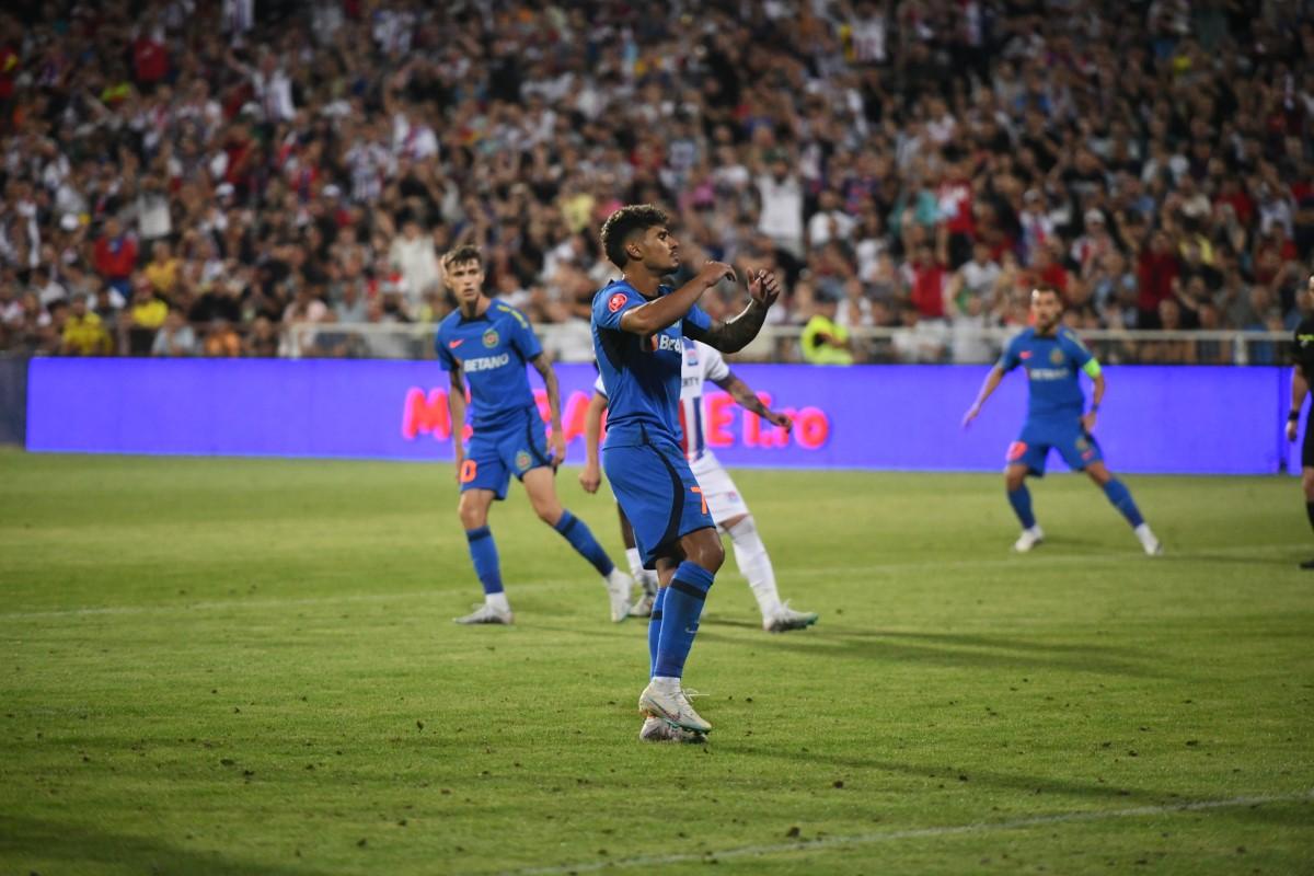 Florinel Coman a ratat un penalty în Oțelul - FCSB