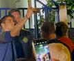 Jucătorii de la FCSB, asaltați de fani după meci