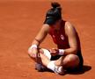 Bianca Andreescu, în lacrimi după accidentarea de la Jocurile Olimpice, foto: Getty Images