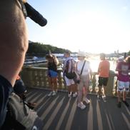 Proba masculină de triatlon, programată marţi, amânată pentru miercuri, foto / Raed Krishan (GSP)