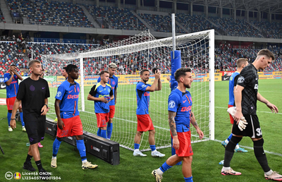 FCSB NU PLEACĂ DIN POLE-POSITION în returul cu Maccabi de la Budapesta! VEZI CE ȘANSE au roș-albaștrii la calificare