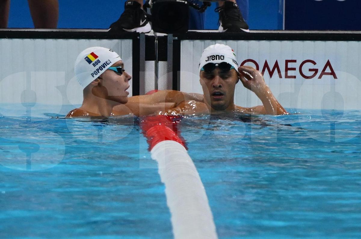 David Popovici, calificare în semifinala probei de 100 metri liber de la Jocurile Olimpice