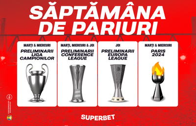 Săptămâna de Pariuri: zile importante pentru echipele din SuperLigă