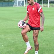 Florinel Coman, în tricoul celor de la Al Gharafa (Qatar) / Foto: X Al-Gharafa