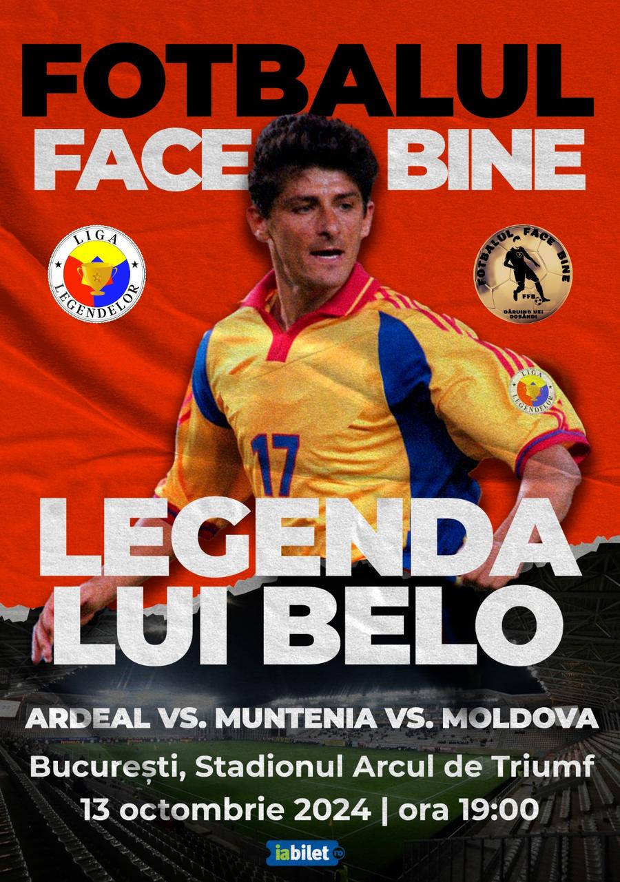 Eveniment special pentru a marca 40 de ani de la debutul lui Miodrag Belodedici în naționala României Eveniment în cinstea împlinirii a 40 de ani de la debutul lui Miodrag Belodedici în echipa naționala » Fanii vor putea juca un rol special