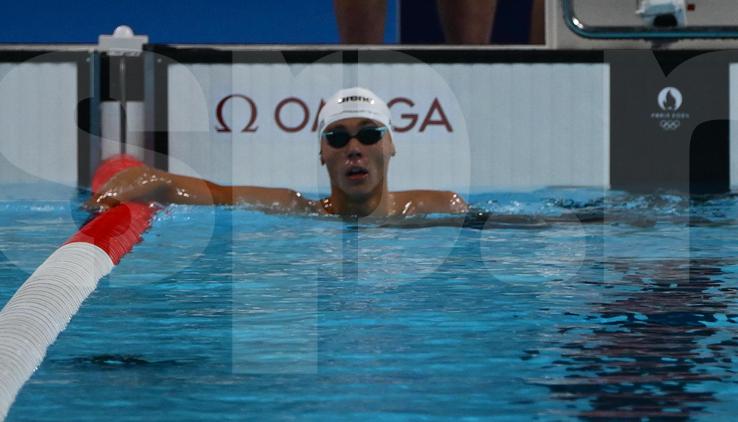 David Popovici, calificare în semifinala probei de 100 metri liber de la Jocurile Olimpice / FOTO: Raed Krishan (GSP.ro)