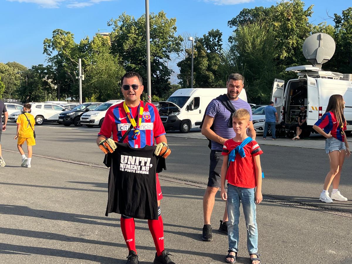 FCSB - Shkendija, imagini dinaintea meciului