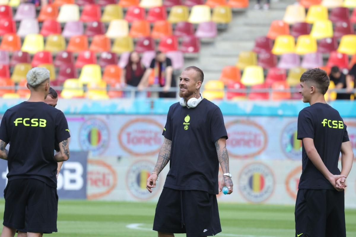 FCSB - Shkendija, imagini dinaintea meciului