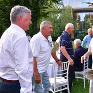 Mircea Lucescu și-a serbat ziua de naștere împreună cu aproape 50 de fotbaliști alături de care a colaborat în carieră. Foto: Cristi Preda (GSP.RO)