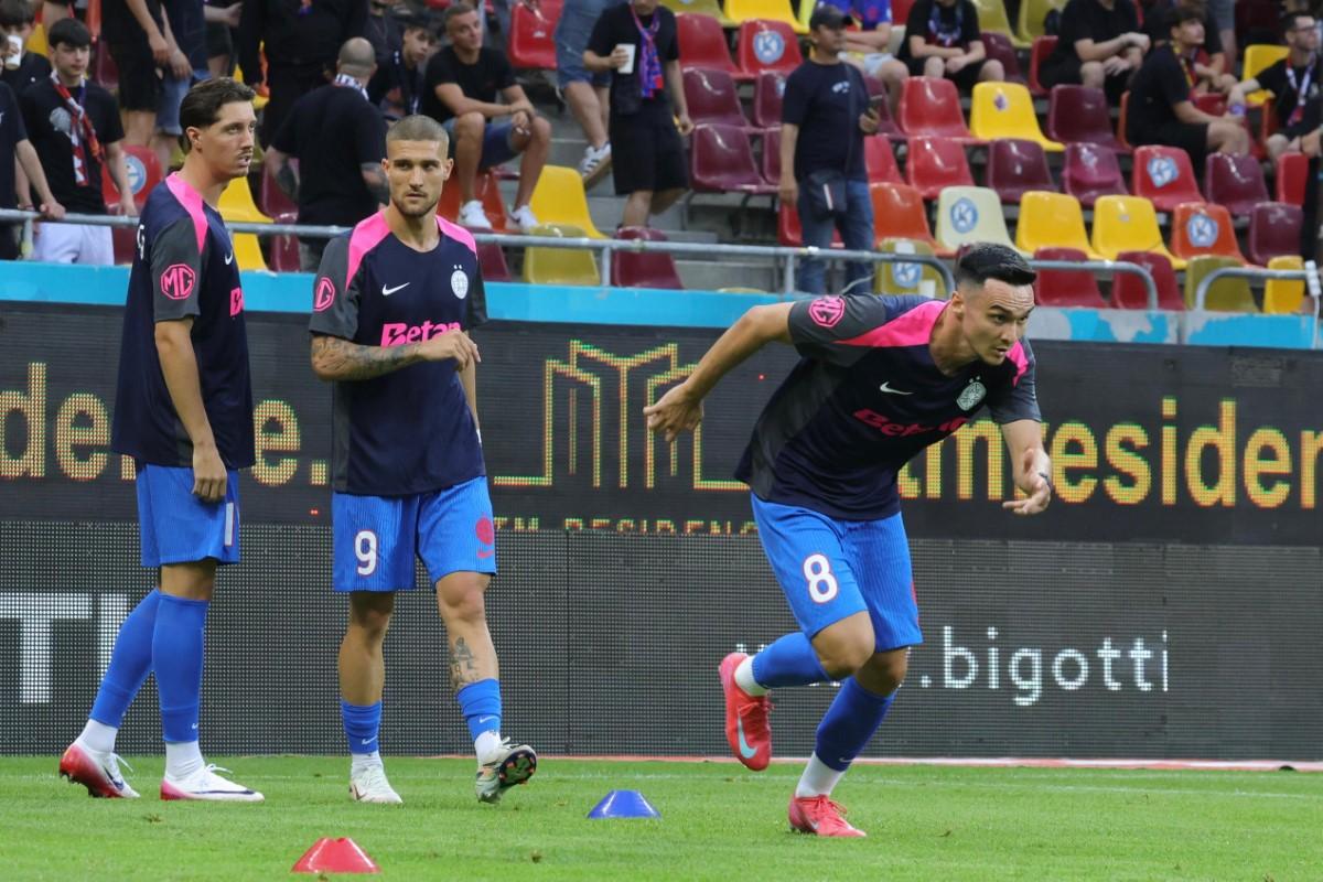 FCSB - Shkendija, imagini dinaintea meciului