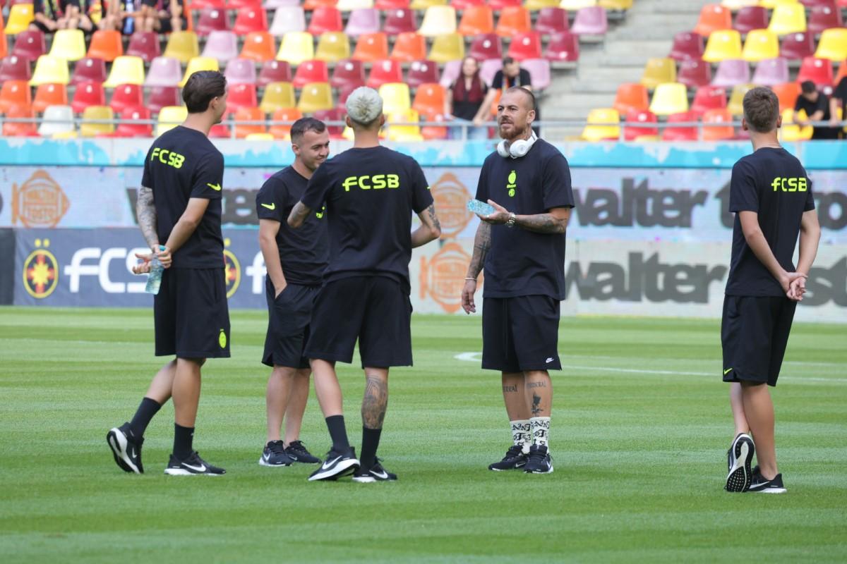 FCSB - Shkendija, imagini dinaintea meciului