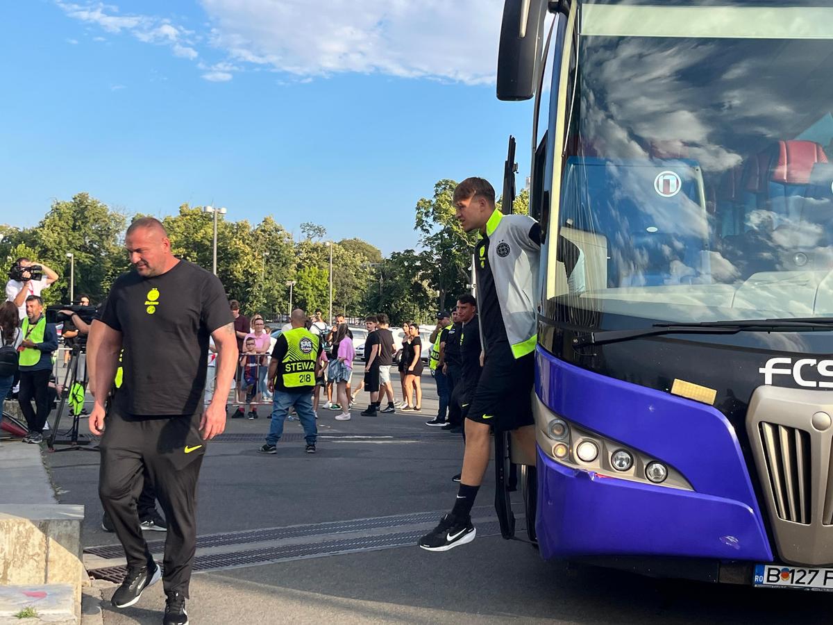 FCSB - Shkendija, imagini dinaintea meciului
