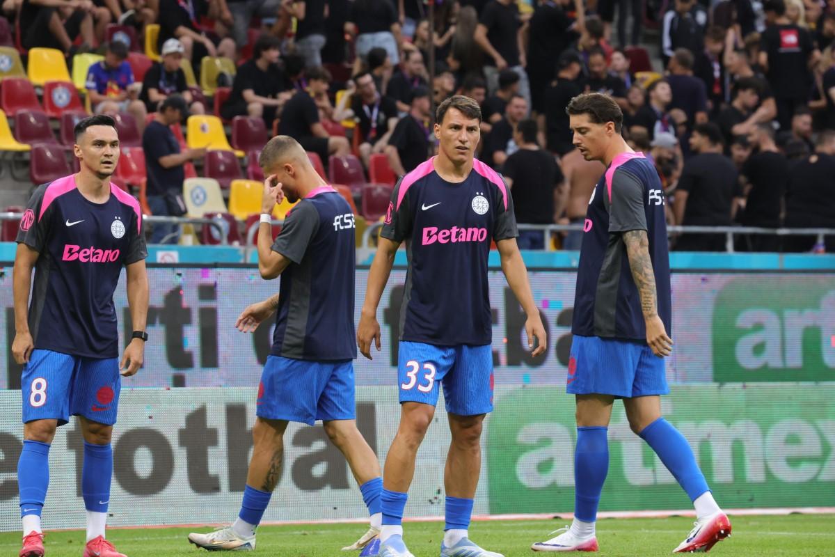 FCSB - Shkendija, imagini dinaintea meciului