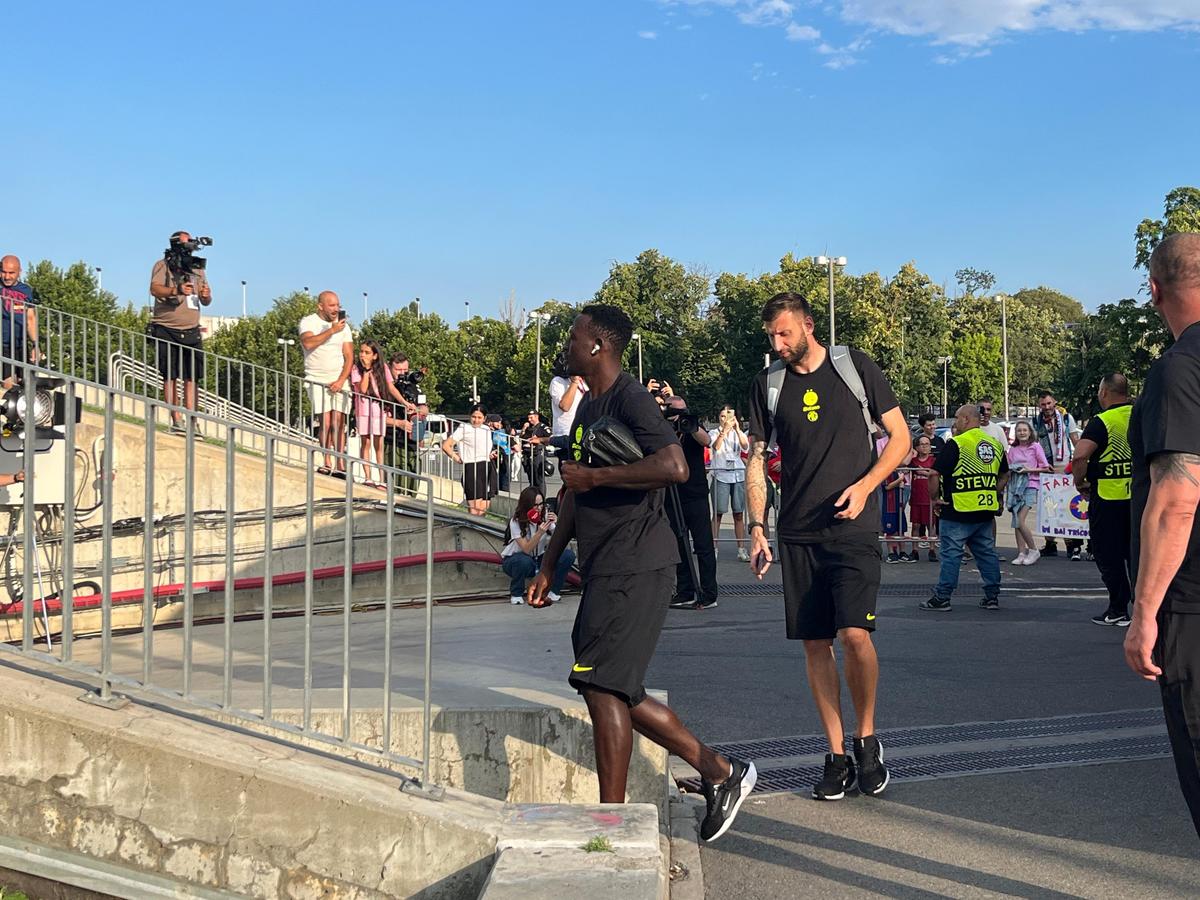 FCSB - Shkendija, imagini dinaintea meciului