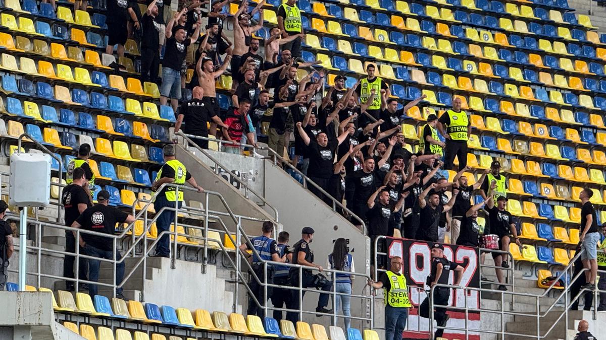 Suporterii lui Shkendija au ajuns la Arena Națională