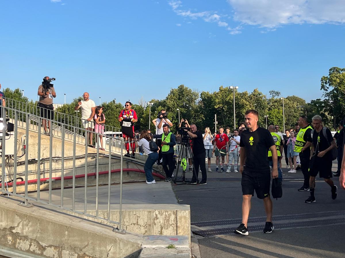FCSB - Shkendija, imagini dinaintea meciului