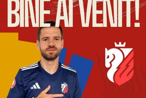 Mykola Kovtalyuk, noul atacant al celor de la FC Botoșani. FOTO: Facebook @Fotbal Club Botoșani