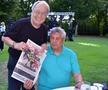 Mircea Lucescu și-a serbat ziua de naștere împreună cu aproape 50 de fotbaliști alături de care a colaborat în carieră. Foto: Cristi Preda (GSP.RO)
