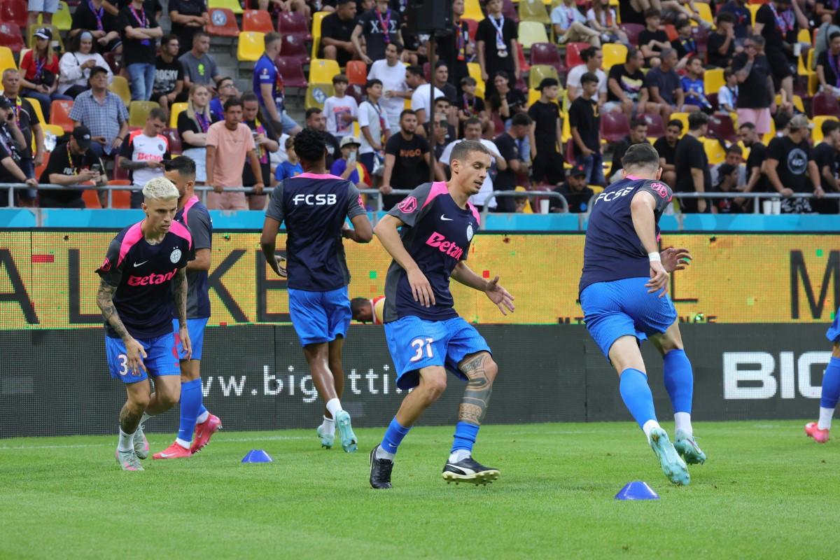 FCSB - Shkendija, imagini dinaintea meciului