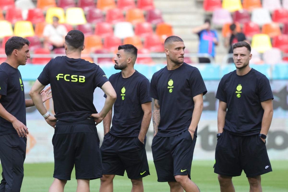 FCSB - Shkendija, imagini dinaintea meciului