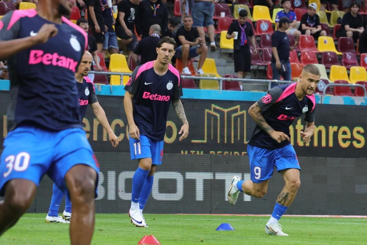 FCSB - Shkendija, imagini dinaintea meciului