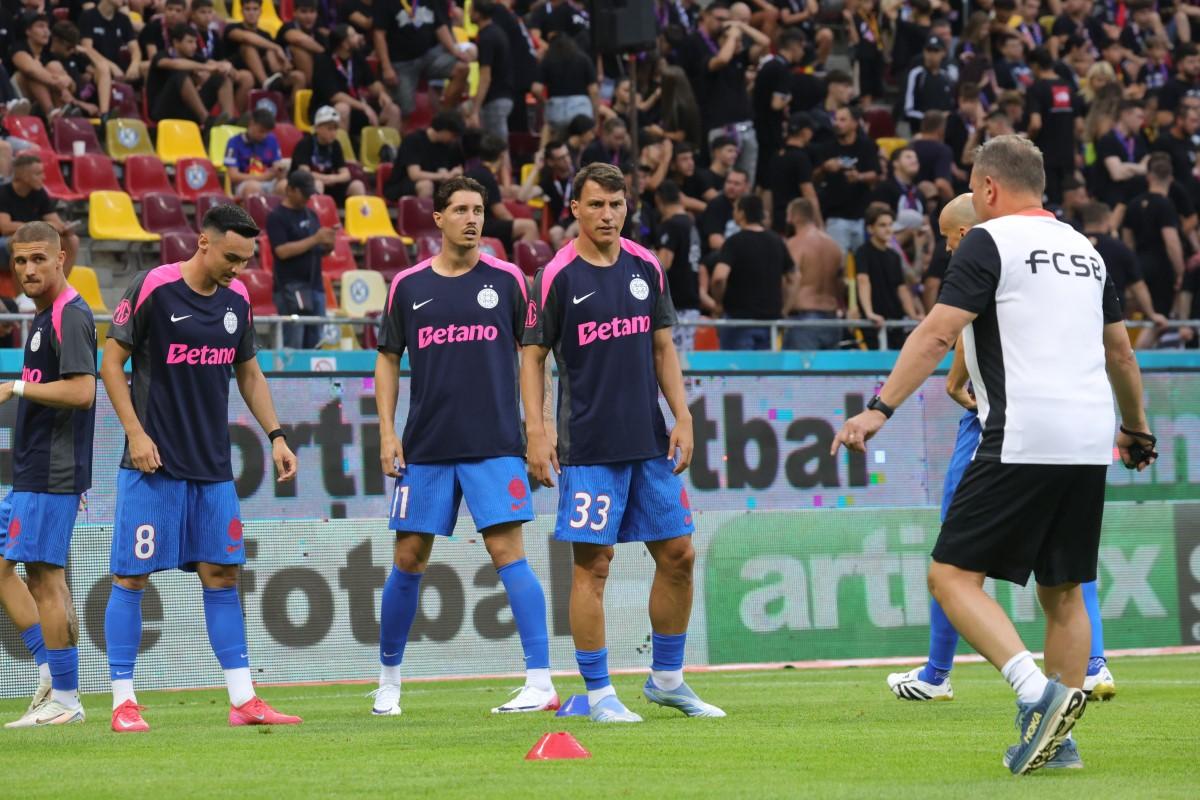 FCSB - Shkendija, imagini dinaintea meciului