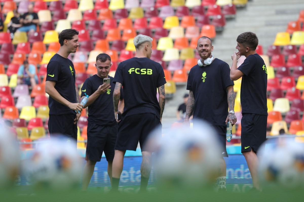 FCSB - Shkendija, imagini dinaintea meciului