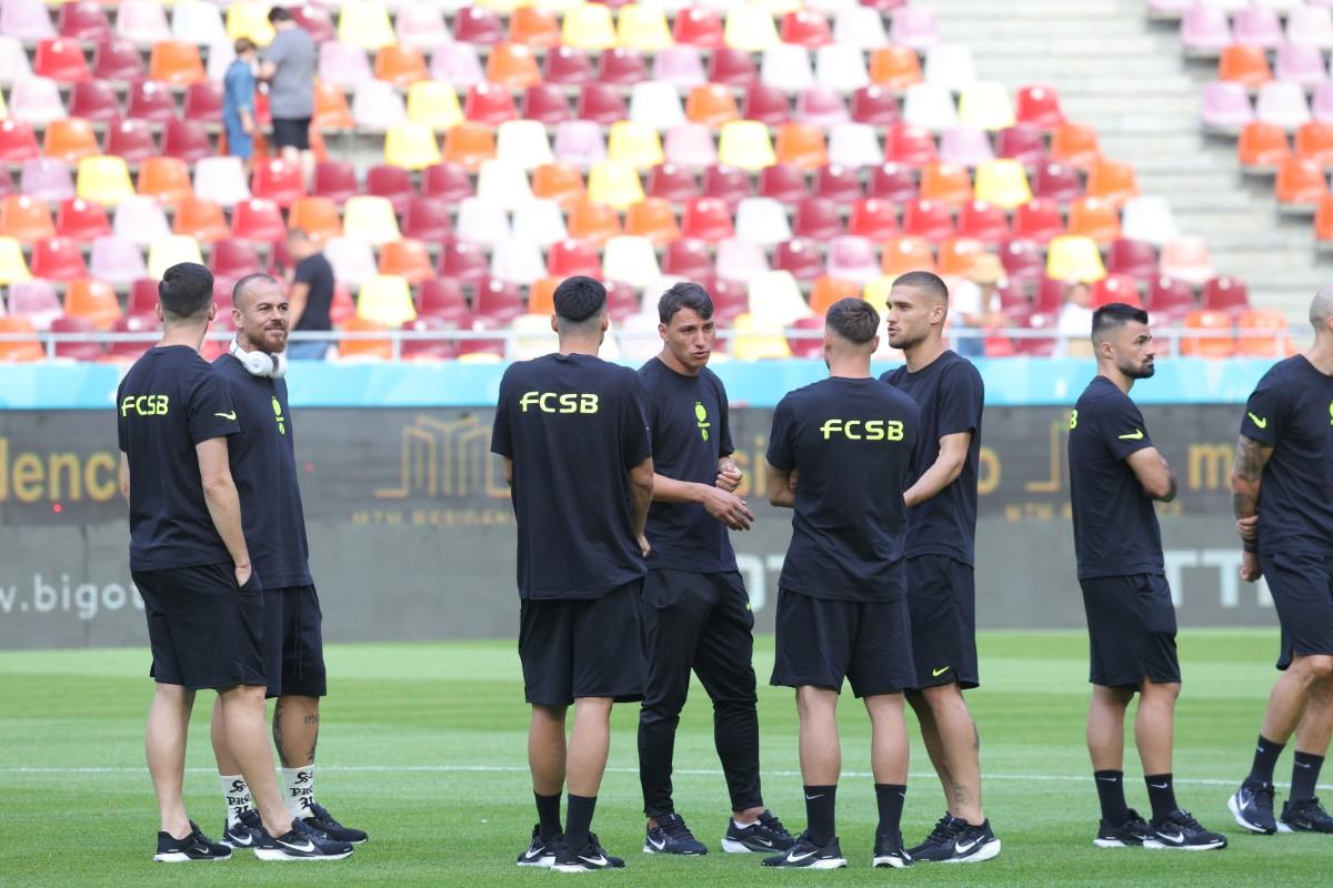 FCSB - Shkendija, imagini dinaintea meciului