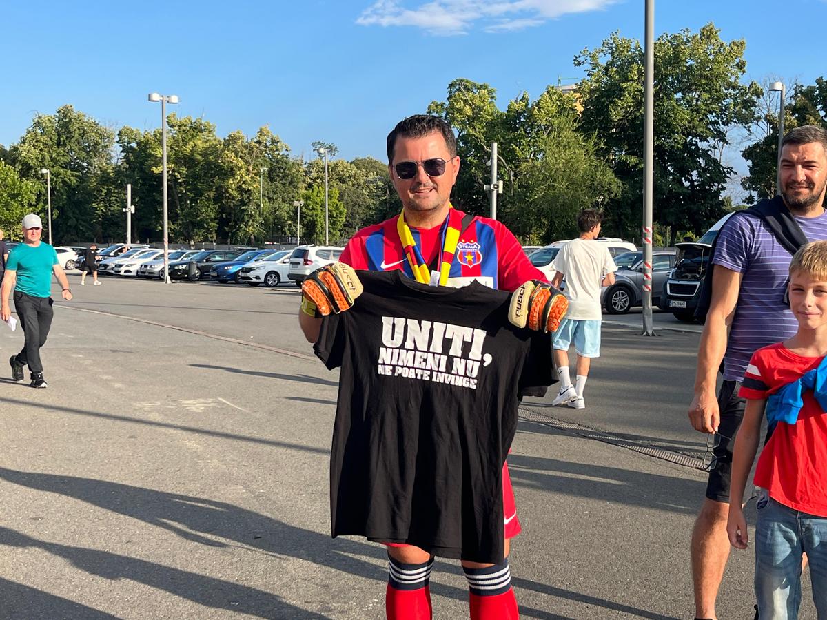FCSB - Shkendija, imagini dinaintea meciului