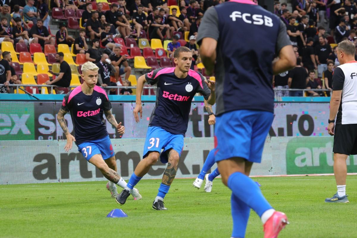 FCSB - Shkendija, imagini dinaintea meciului