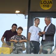 Cum a fost surprins Florin Tănase, în timpul returului dintre FCSB și Shkendija // foto: Ionuț Iordache (GSP)