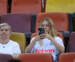 Anca Surdu, iubita lui Denis Alibec, la FCSB - Shkendija / Foto: Ionuț Iordache (GSP)