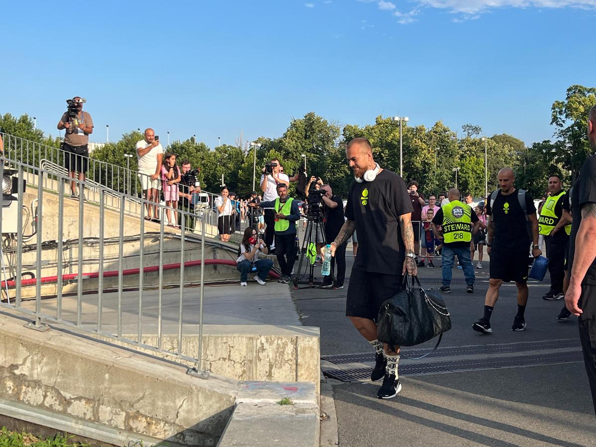 FCSB - Shkendija, imagini dinaintea meciului