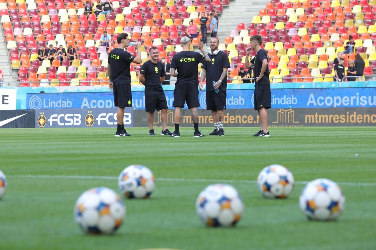 FCSB - Shkendija, imagini dinaintea meciului