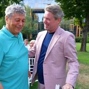 Mircea Lucescu și-a serbat ziua de naștere împreună cu aproape 50 de fotbaliști alături de care a colaborat în carieră. Foto: Cristi Preda (GSP.RO)