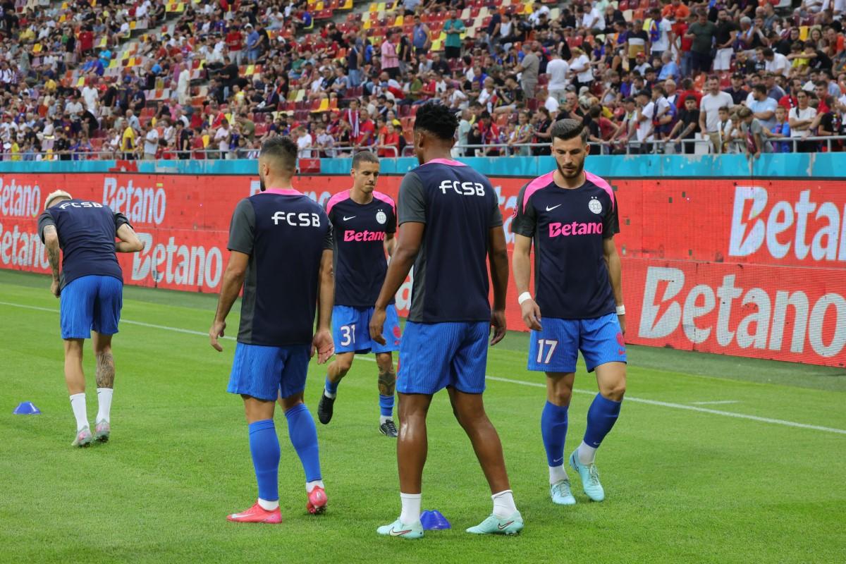 FCSB - Shkendija, imagini dinaintea meciului