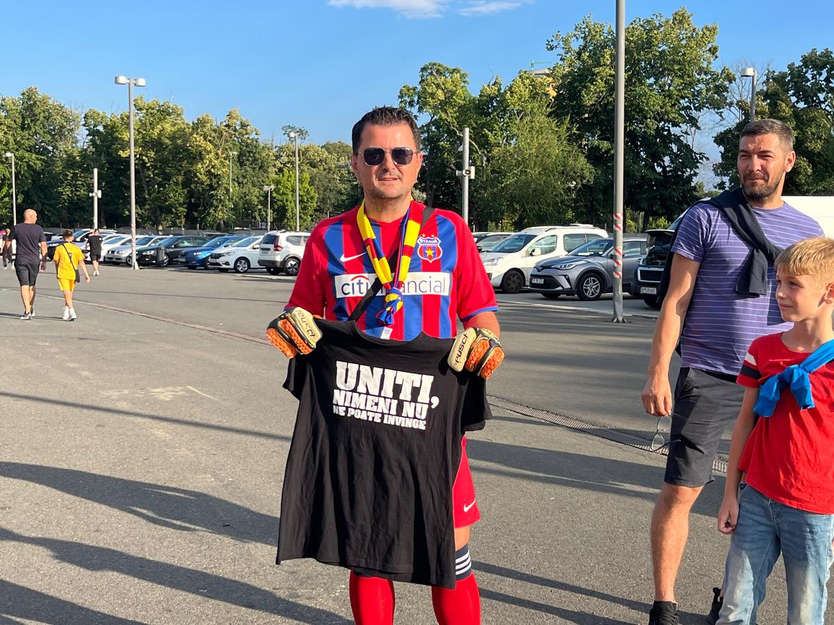 FCSB - Shkendija, imagini dinaintea meciului