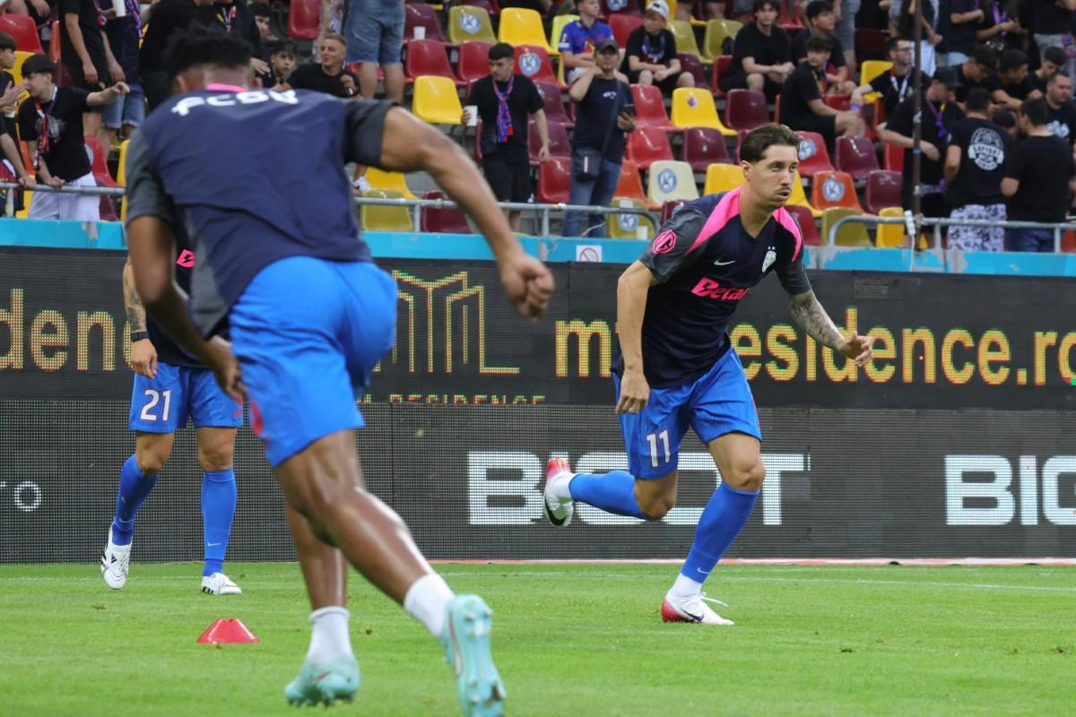 FCSB - Shkendija, imagini dinaintea meciului