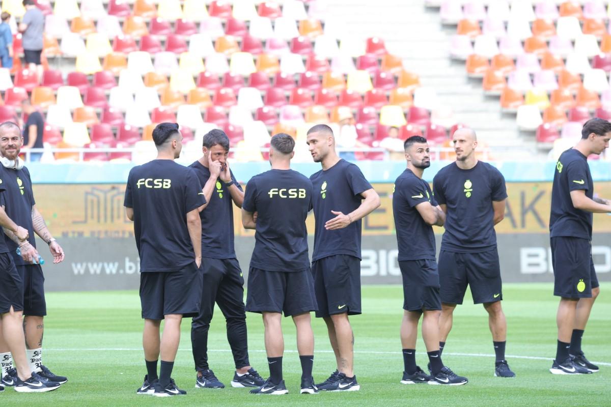 FCSB - Shkendija, imagini dinaintea meciului