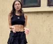 Theodora Stoica apare într-un nou clip amuzant alături de tatăl ei