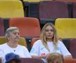 Anca Surdu, iubita lui Denis Alibec, la FCSB - Shkendija / Foto: Ionuț Iordache (GSP)