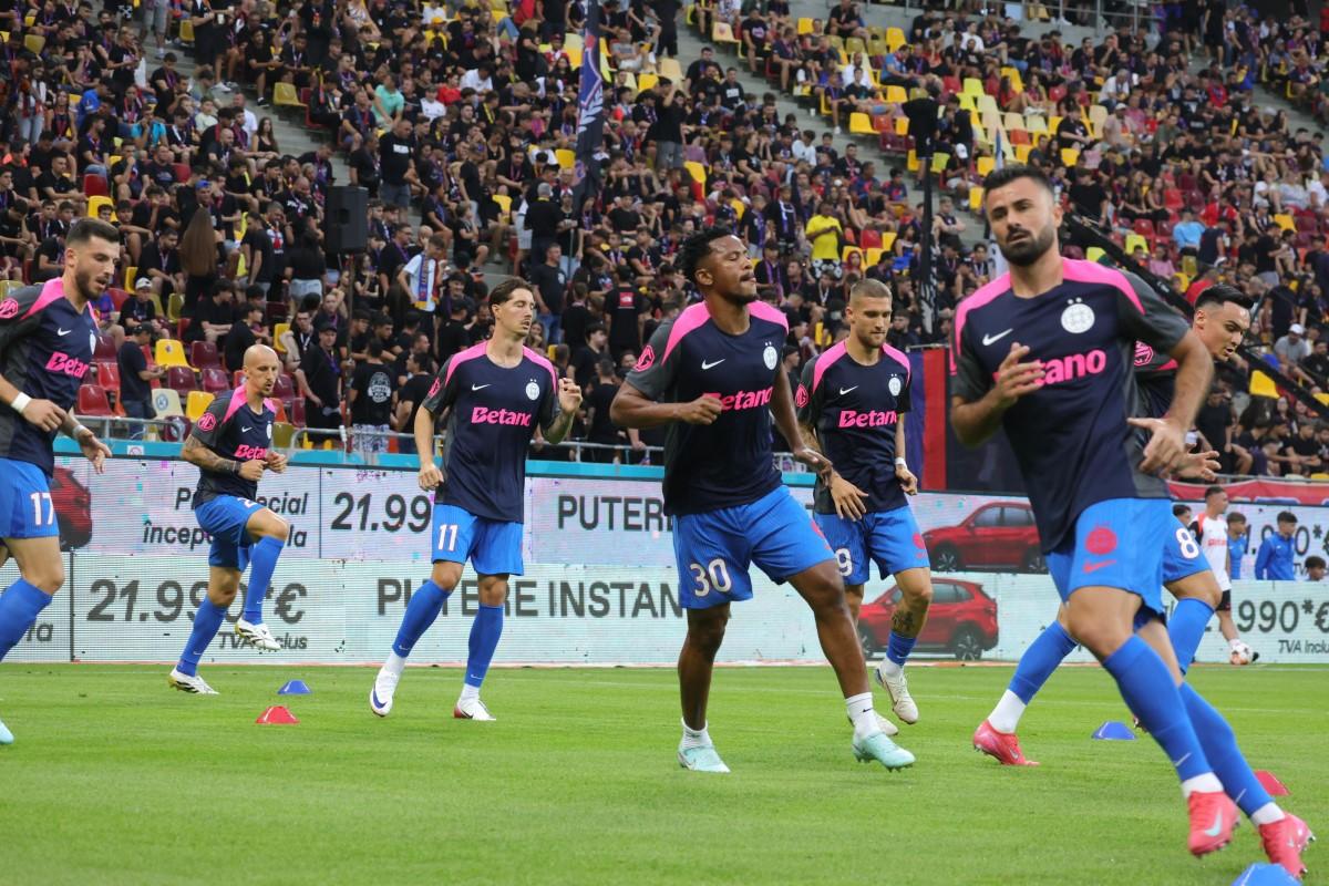 FCSB - Shkendija, imagini dinaintea meciului
