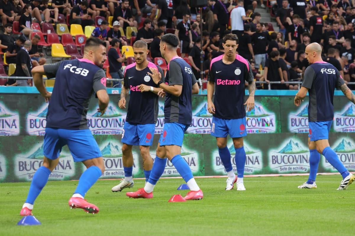 FCSB - Shkendija, imagini dinaintea meciului