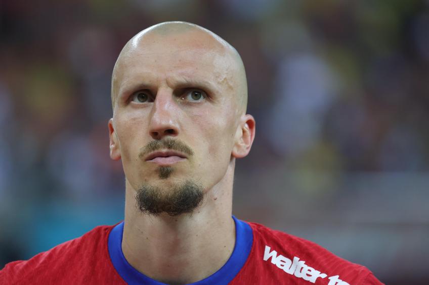 Vlad Chiricheș la finalul meciului FCSB -Shkendija / Foto: Ionuț Iordache (GSP)