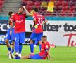 Imagini din finalul meciului FCSB - Shkendija