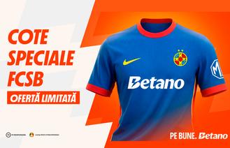 Planurile de revanșă ale celor de la FCSB: Cotele Speciale pregătite de Betano